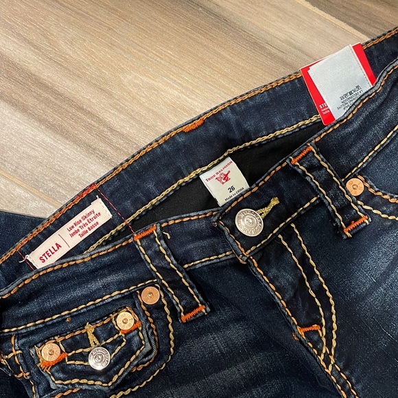 True Religion “Stella” Low Rise Skinny Jeans sz.26 - Picture 6 of 9